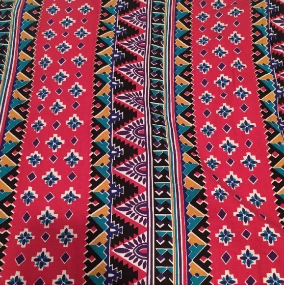 Frontier Series Western Aztec Cowgirl Button Up Shirt Size Medium Vintage - Picture 6 of 13